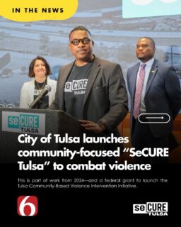 “This work moves at the speed of trust.” — BerThaddaeus Bailey, My Brother’s Keeper Tulsa, an initiative of the Obama Foundation.

seCURE Tulsa is officially on the ground, connecting youth and adults ages 12–34 to real support, real opportunity, and real safety.

Credible messengers with lived experience are out every day: mediating conflict, building trust, and linking people to jobs, school, mental health care, and housing.

Learn more → securetulsa.org

#seCURETulsa